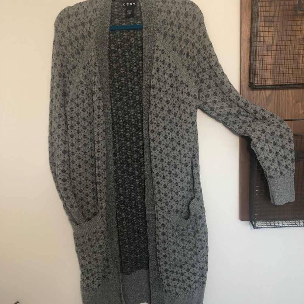 Grey Cozy Cardigan